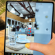 A photo of Instagram on the Z Fold 4